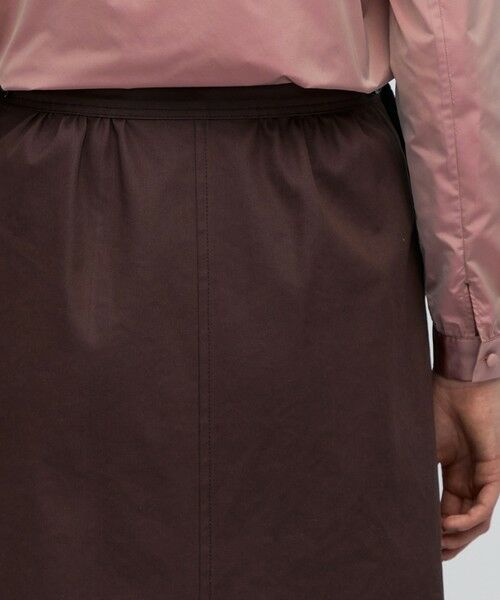 TOMORROWLAND / トゥモローランド ミニ・ひざ丈スカート | コットンポリエステルビンテージギャバジン トラペーズスカート | 詳細6