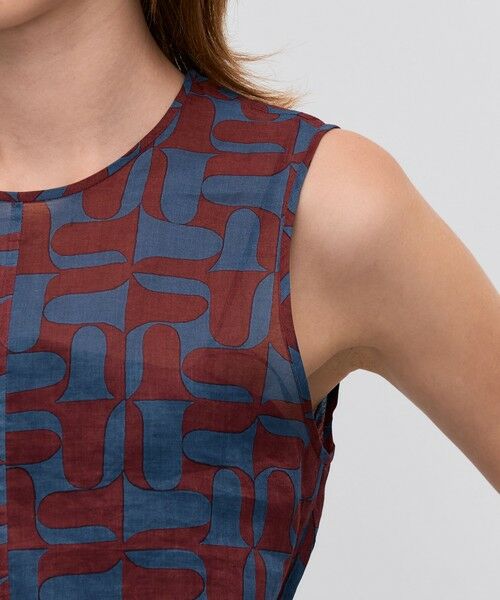 TOMORROWLAND / トゥモローランド ロング・マキシ丈ワンピース | コットンオーガンジープリント ロングワンピース | 詳細6