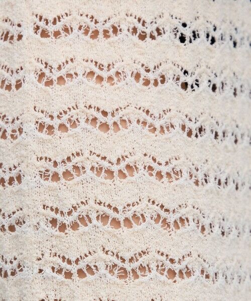 TOMORROWLAND / トゥモローランド ロング・マキシ丈ワンピース | パイルレース ノースリーブロングドレス | 詳細9