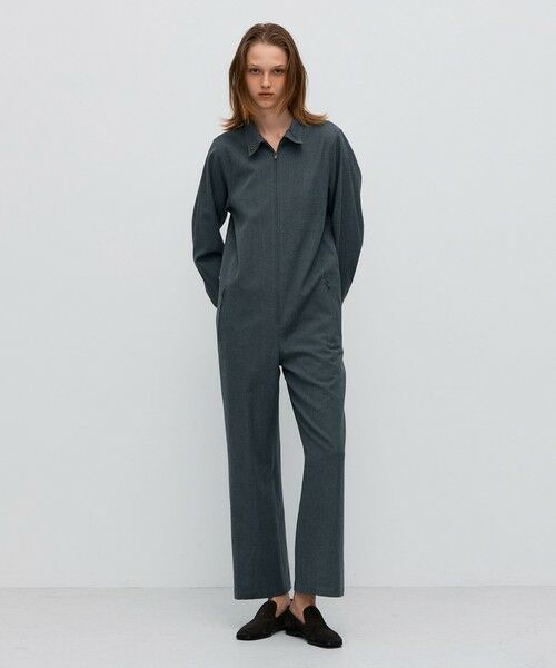 TOMORROWLAND / トゥモローランド サロペット・オールインワン | ウールコットンフランネル オールインワン | 詳細1