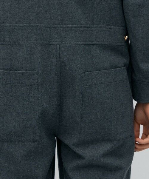 TOMORROWLAND / トゥモローランド サロペット・オールインワン | ウールコットンフランネル オールインワン | 詳細8