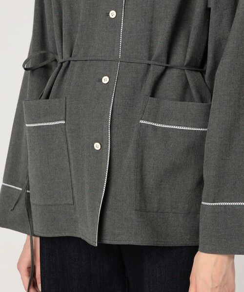 TOMORROWLAND / トゥモローランド その他アウター | ウールコットンフランネル パジャマシャツ | 詳細11