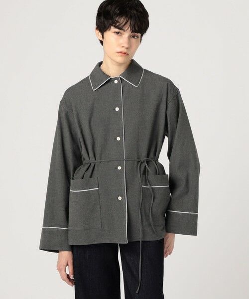 TOMORROWLAND / トゥモローランド その他アウター | ウールコットンフランネル パジャマシャツ | 詳細3