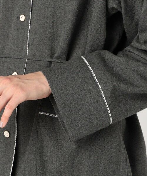 TOMORROWLAND / トゥモローランド その他アウター | ウールコットンフランネル パジャマシャツ | 詳細9