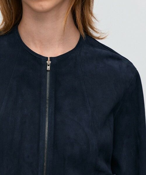 TOMORROWLAND / トゥモローランド ブルゾン | ゴートスエード ショートジップブルゾン | 詳細6