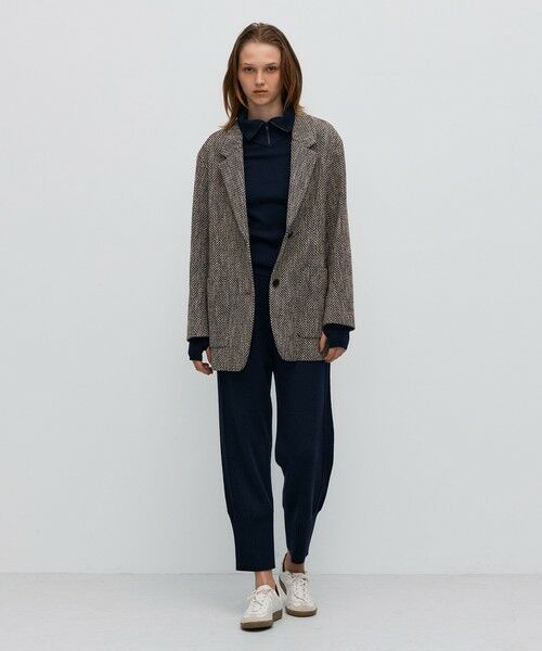 TOMORROWLAND / トゥモローランド テーラードジャケット | ライトツイード コートジャケット | 詳細1