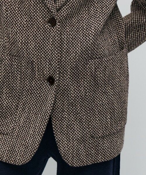 TOMORROWLAND / トゥモローランド テーラードジャケット | ライトツイード コートジャケット | 詳細10