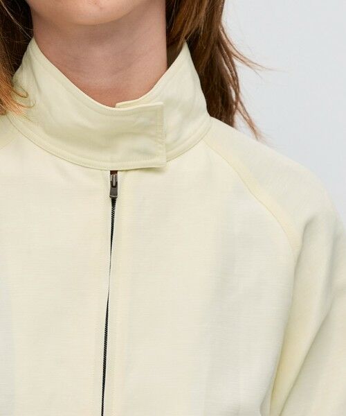 TOMORROWLAND / トゥモローランド ブルゾン | ナイロンリネンビンテージギャバジン ジップアップブルゾン | 詳細10