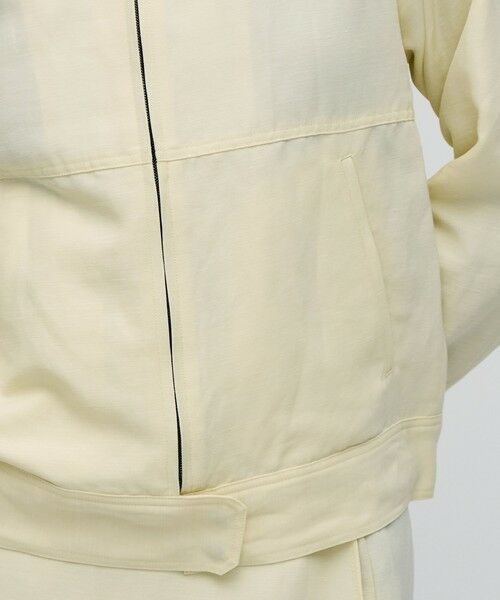 TOMORROWLAND / トゥモローランド ブルゾン | ナイロンリネンビンテージギャバジン ジップアップブルゾン | 詳細14