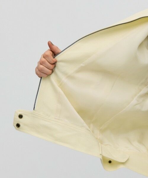 TOMORROWLAND / トゥモローランド ブルゾン | ナイロンリネンビンテージギャバジン ジップアップブルゾン | 詳細7