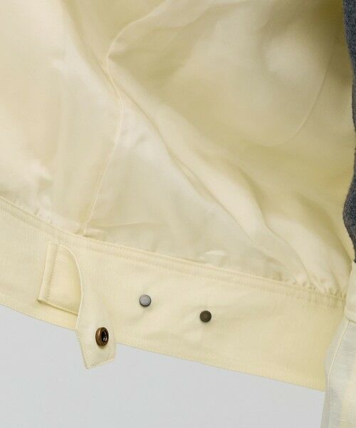 TOMORROWLAND / トゥモローランド ブルゾン | ナイロンリネンビンテージギャバジン ジップアップブルゾン | 詳細8