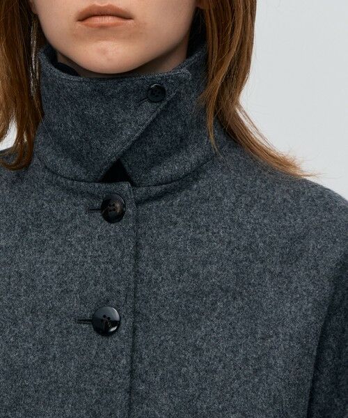 TOMORROWLAND / トゥモローランド その他アウター | ウールメルトン ワンピースロングコート | 詳細11
