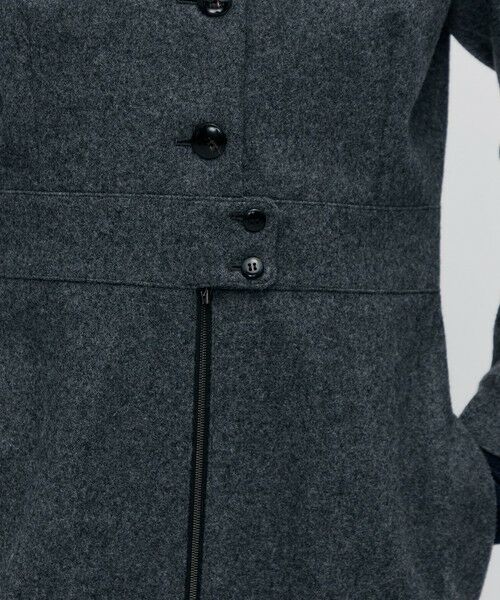 TOMORROWLAND / トゥモローランド その他アウター | ウールメルトン ワンピースロングコート | 詳細12