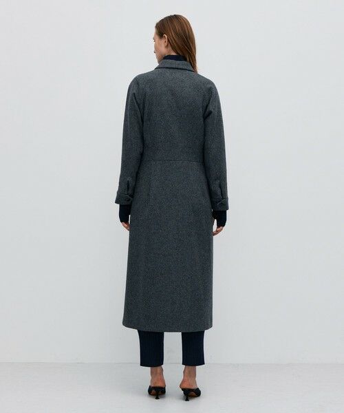TOMORROWLAND / トゥモローランド その他アウター | ウールメルトン ワンピースロングコート | 詳細4