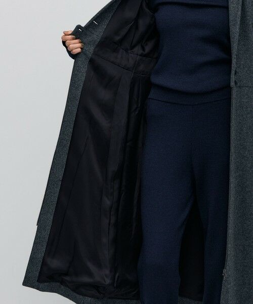 TOMORROWLAND / トゥモローランド その他アウター | ウールメルトン ワンピースロングコート | 詳細5