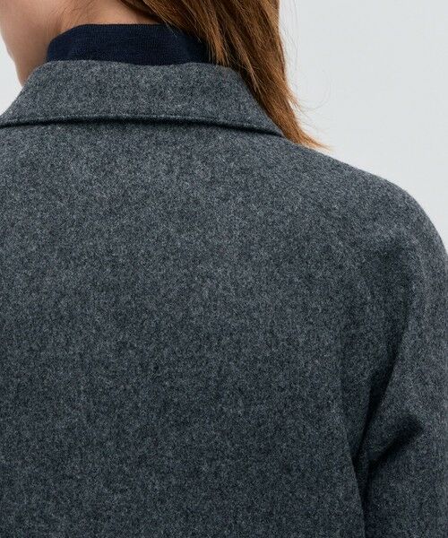 TOMORROWLAND / トゥモローランド その他アウター | ウールメルトン ワンピースロングコート | 詳細7