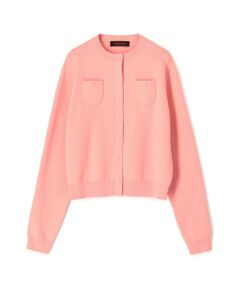 TOMORROWLAND / トゥモローランド カーディガン・ボレロ | コットンカシミヤ クルーネックカーディガン