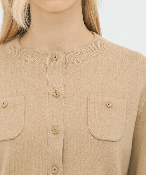 TOMORROWLAND / トゥモローランド カーディガン・ボレロ | コットンカシミヤ クルーネックカーディガン | 詳細5