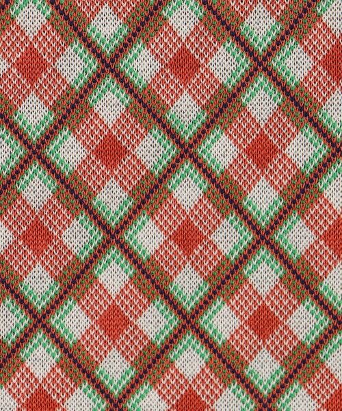 TOMORROWLAND / トゥモローランド ニット・セーター | コットンポリエステル チェックジャカード ショートスリーブプルオーバー | 詳細8