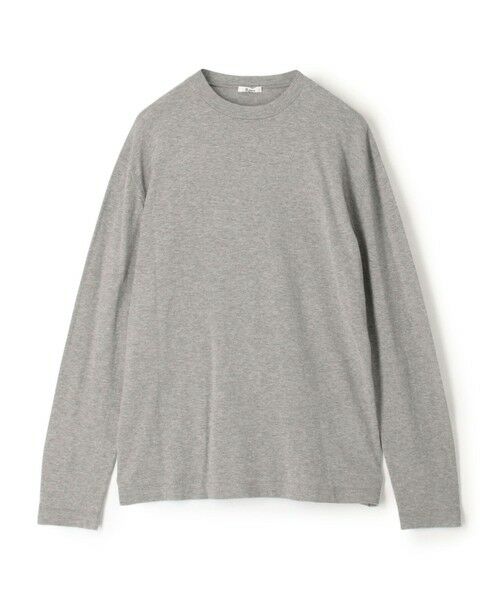TOMORROWLAND / トゥモローランド ニット・セーター | コットンカシミヤ クルーネックロングスリーブニット(16 グレー)
