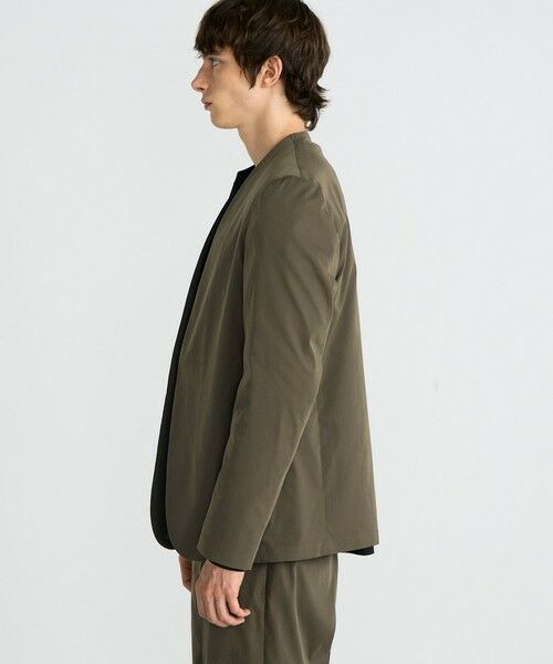 TOMORROWLAND / トゥモローランド ノーカラージャケット | ストレッチベンタイル ノーカラージャケット | 詳細3