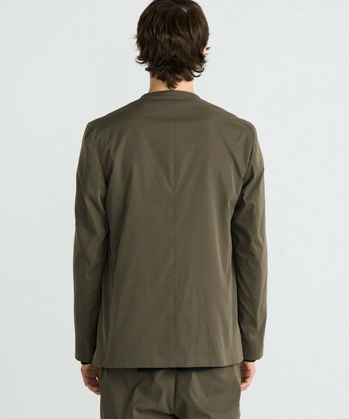 TOMORROWLAND / トゥモローランド ノーカラージャケット | ストレッチベンタイル ノーカラージャケット | 詳細4