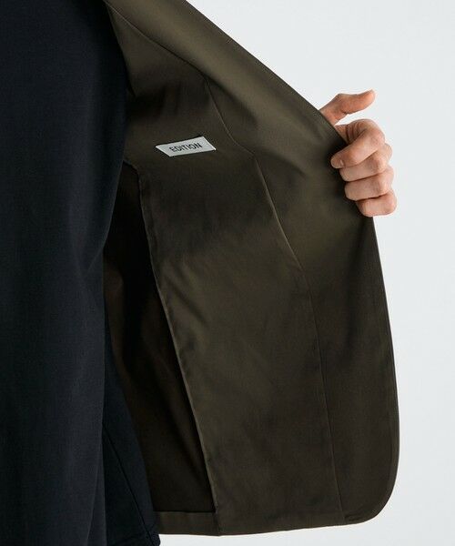 TOMORROWLAND / トゥモローランド ノーカラージャケット | ストレッチベンタイル ノーカラージャケット | 詳細5