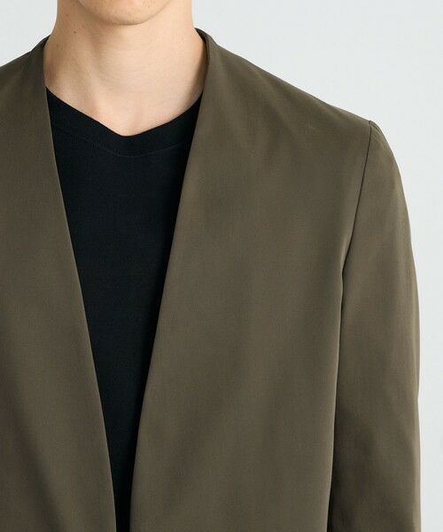 TOMORROWLAND / トゥモローランド ノーカラージャケット | ストレッチベンタイル ノーカラージャケット | 詳細6