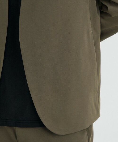 TOMORROWLAND / トゥモローランド ノーカラージャケット | ストレッチベンタイル ノーカラージャケット | 詳細8