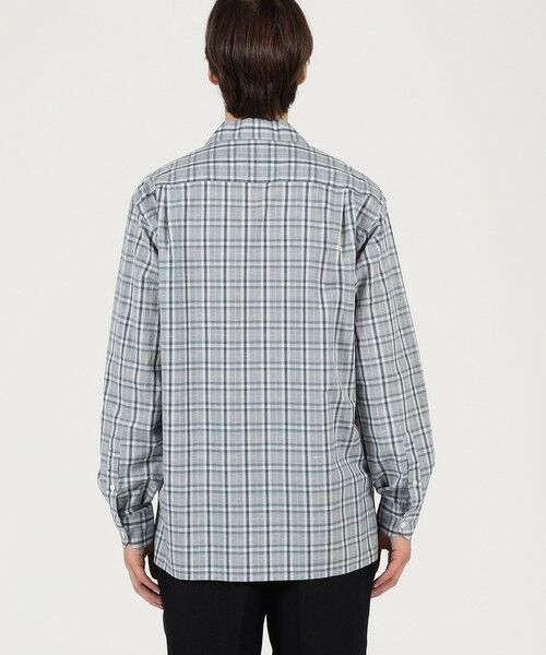 TOMORROWLAND / トゥモローランド シャツ・ブラウス | コットンリネン オープンカラーロングスリーブ チェックシャツ ALUMO | 詳細4