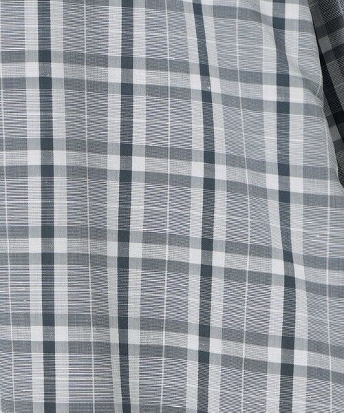 TOMORROWLAND / トゥモローランド シャツ・ブラウス | コットンリネン オープンカラーロングスリーブ チェックシャツ ALUMO | 詳細9