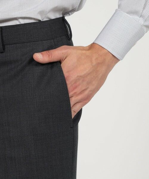 TOMORROWLAND / トゥモローランド スラックス・ドレスパンツ | SUPER120’Sウール ストレッチ ノープリーツスラックス | 詳細7