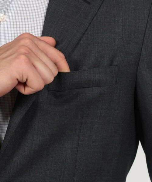TOMORROWLAND / トゥモローランド テーラードジャケット | SUPER120’Sウール ストレッチ シングルブレステッド 2Bジャケット | 詳細9