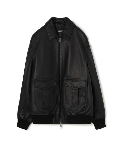 TOMORROWLAND/トゥモローランド 【別注】EMMETI AKRON ラムレザー ブルゾン 19 ブラック M TOMORROWLAND/トゥモローランド 【別注】EMMETI AKRON ラムレザー ブルゾン 19 ブラック M