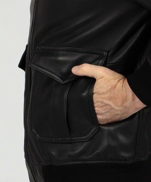 TOMORROWLAND / トゥモローランド ブルゾン | 【別注】EMMETI AKRON ラムレザー ブルゾン | 詳細7