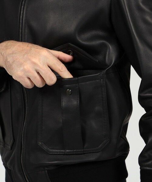 TOMORROWLAND / トゥモローランド ブルゾン | 【別注】EMMETI AKRON ラムレザー ブルゾン | 詳細9
