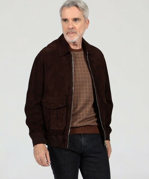 TOMORROWLAND / トゥモローランド ブルゾン | 【別注】EMMETI AKRON ラムレザー スエードブルゾン | 詳細1
