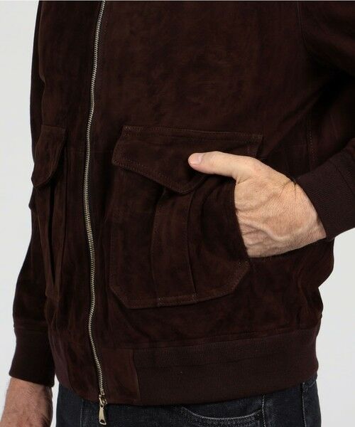 TOMORROWLAND / トゥモローランド ブルゾン | 【別注】EMMETI AKRON ラムレザー スエードブルゾン | 詳細6