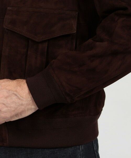 TOMORROWLAND / トゥモローランド ブルゾン | 【別注】EMMETI AKRON ラムレザー スエードブルゾン | 詳細7