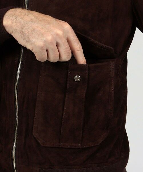 TOMORROWLAND / トゥモローランド ブルゾン | 【別注】EMMETI AKRON ラムレザー スエードブルゾン | 詳細8