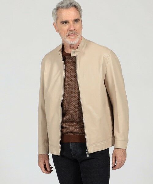 TOMORROWLAND / トゥモローランド ブルゾン | 【別注】 EMMETI ラムレザー シングルライダースブルゾン | 詳細1