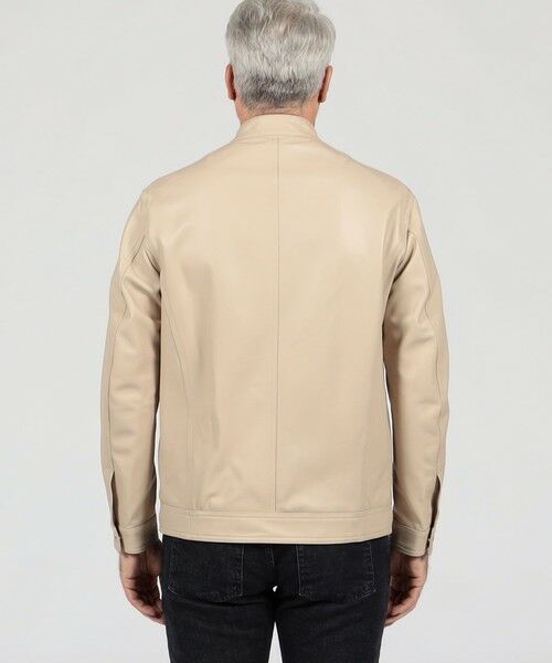 TOMORROWLAND / トゥモローランド ブルゾン | 【別注】 EMMETI ラムレザー シングルライダースブルゾン | 詳細4