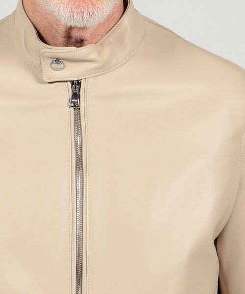 TOMORROWLAND / トゥモローランド ブルゾン | 【別注】 EMMETI ラムレザー シングルライダースブルゾン | 詳細6