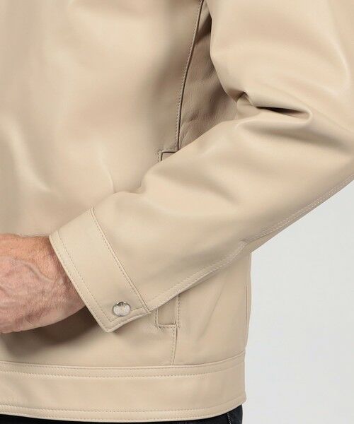 TOMORROWLAND / トゥモローランド ブルゾン | 【別注】 EMMETI ラムレザー シングルライダースブルゾン | 詳細8