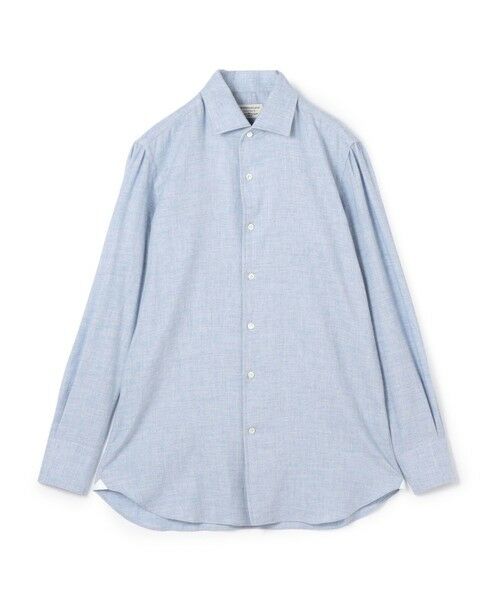TOMORROWLAND/トゥモローランド 【別注】Maria Santangelo MARCELLO コットンウール ワンピースカラーシャツ 67 ライトブルー 40