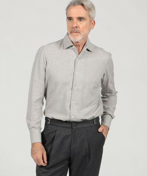 TOMORROWLAND / トゥモローランド シャツ・ブラウス | 【別注】Maria Santangelo MARCELLO コットンウール ワンピースカラーシャツ | 詳細1