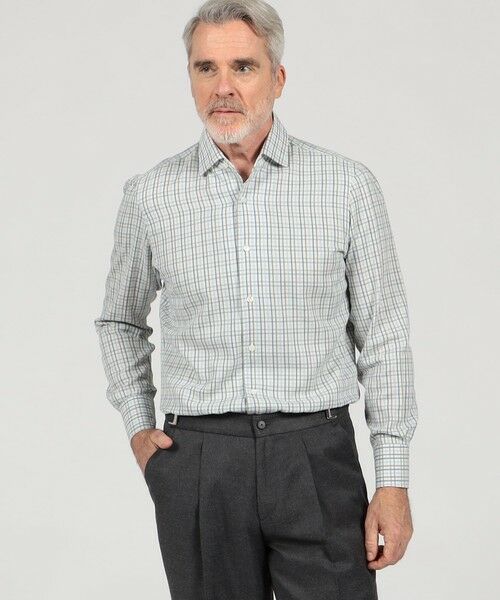 TOMORROWLAND / トゥモローランド シャツ・ブラウス | 【別注】Maria Santangelo MARCELLO コットン ワンピースカラーチェックシャツ | 詳細1