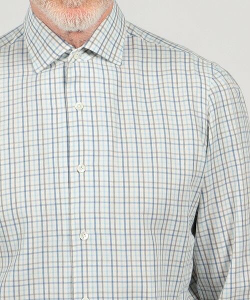 TOMORROWLAND / トゥモローランド シャツ・ブラウス | 【別注】Maria Santangelo MARCELLO コットン ワンピースカラーチェックシャツ | 詳細5