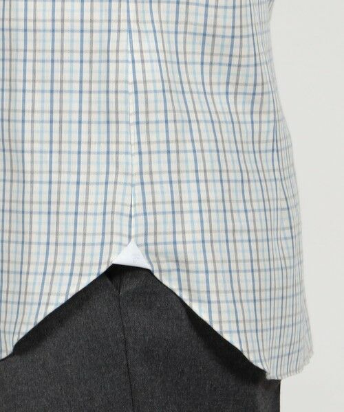 TOMORROWLAND / トゥモローランド シャツ・ブラウス | 【別注】Maria Santangelo MARCELLO コットン ワンピースカラーチェックシャツ | 詳細7