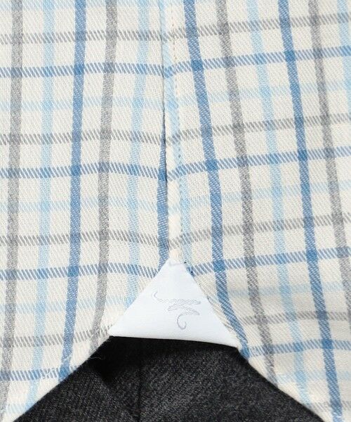 TOMORROWLAND / トゥモローランド シャツ・ブラウス | 【別注】Maria Santangelo MARCELLO コットン ワンピースカラーチェックシャツ | 詳細8